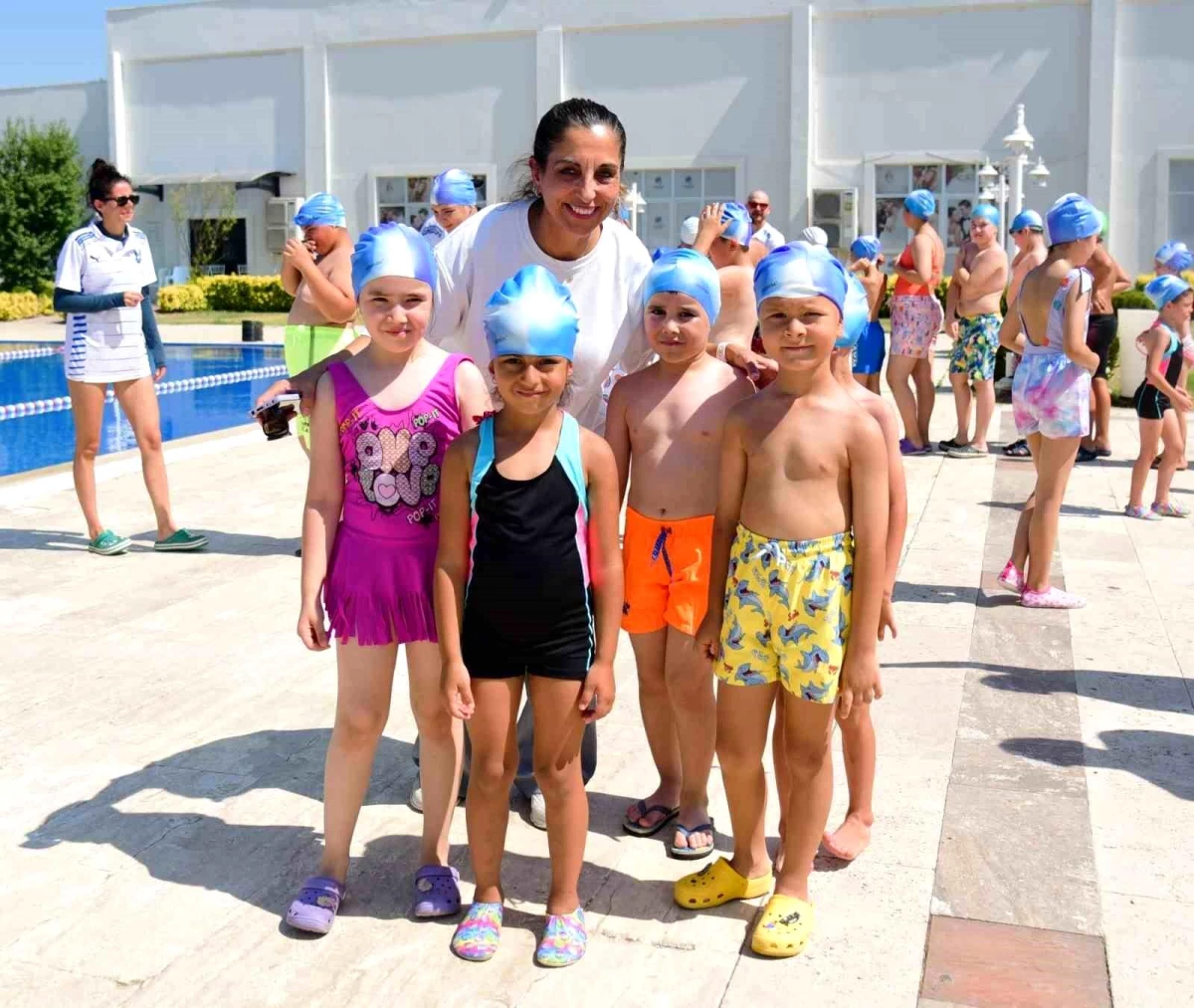 Yunusemre Belediyespor Yaz Spor Okulları Yüzme Kursları Başladı